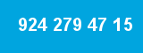 924 279 47 15 924 279 47 15